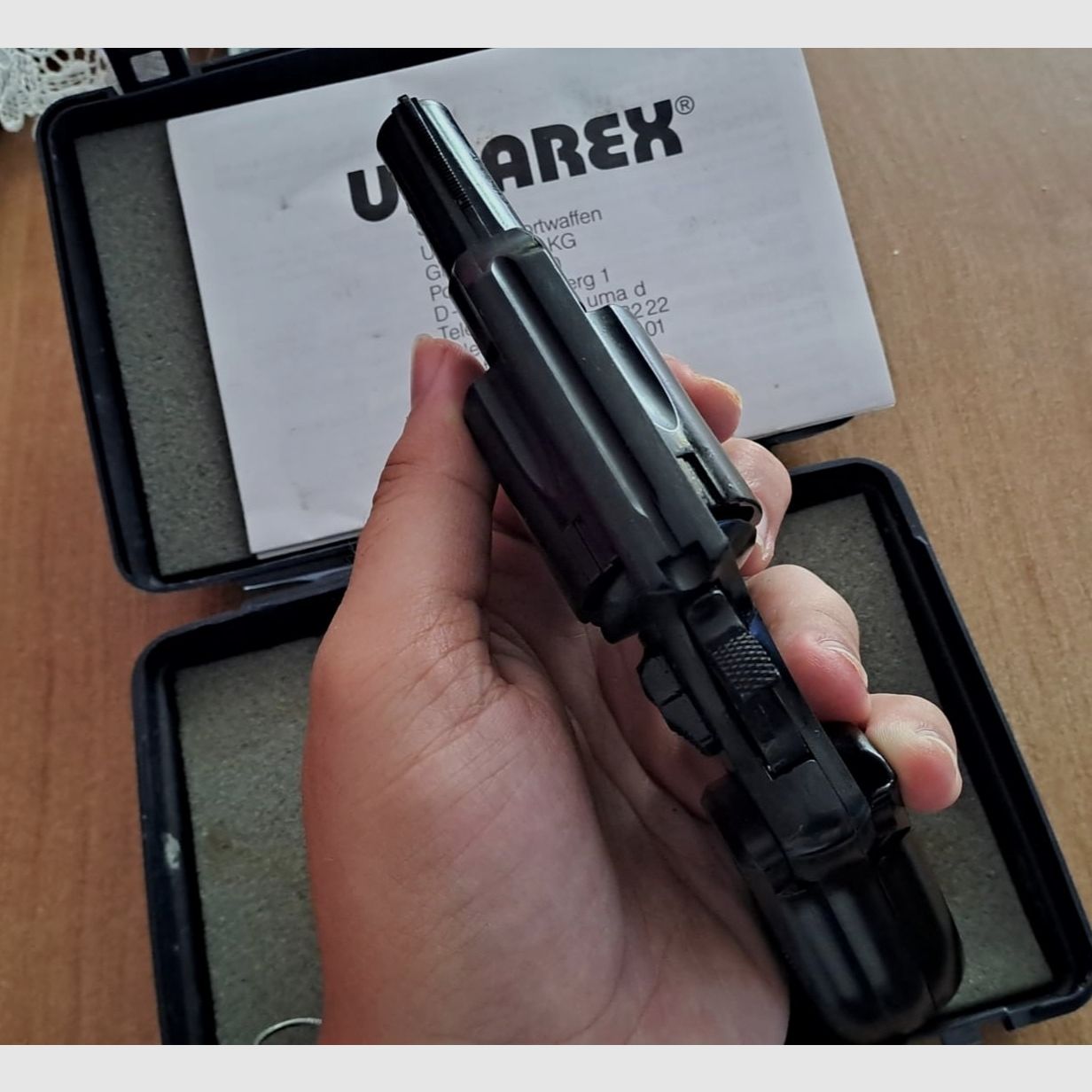 Seltener Reck Chief Special im Kaliber 9 mm R. Knall