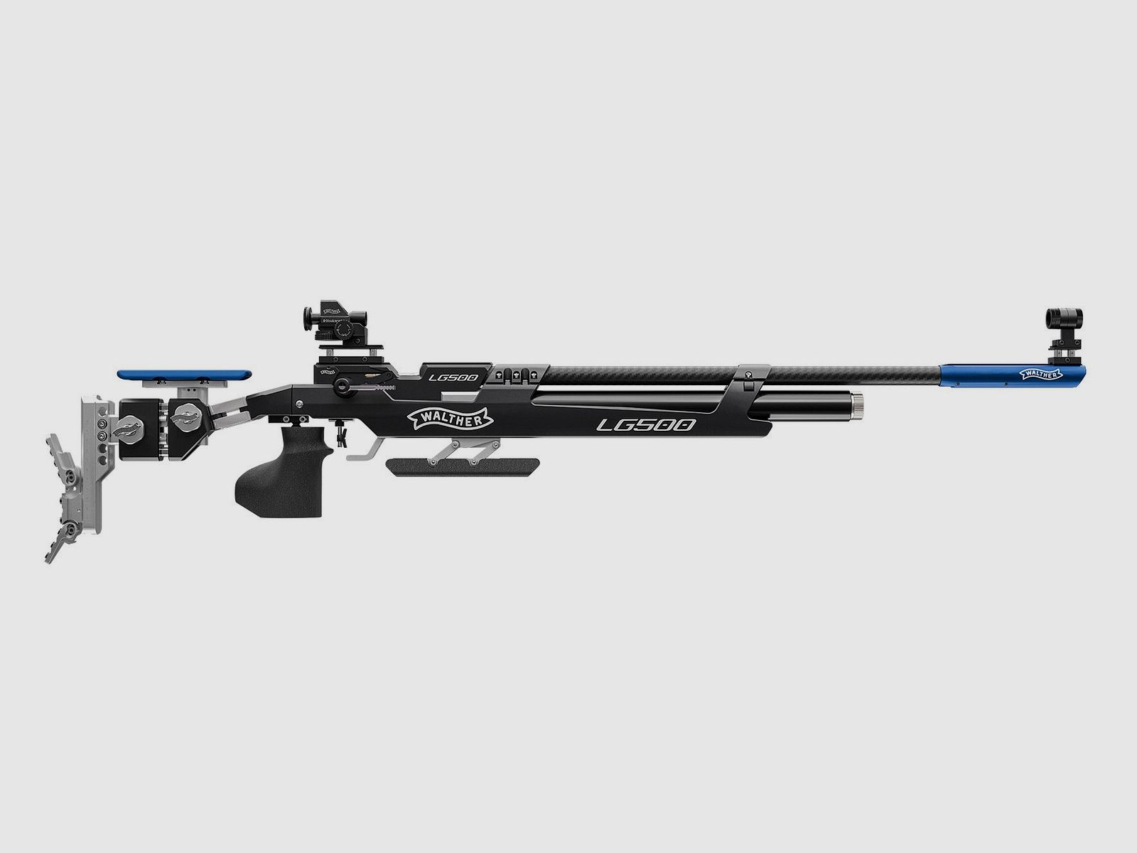 Walther LG500 Expert aluminum stock right