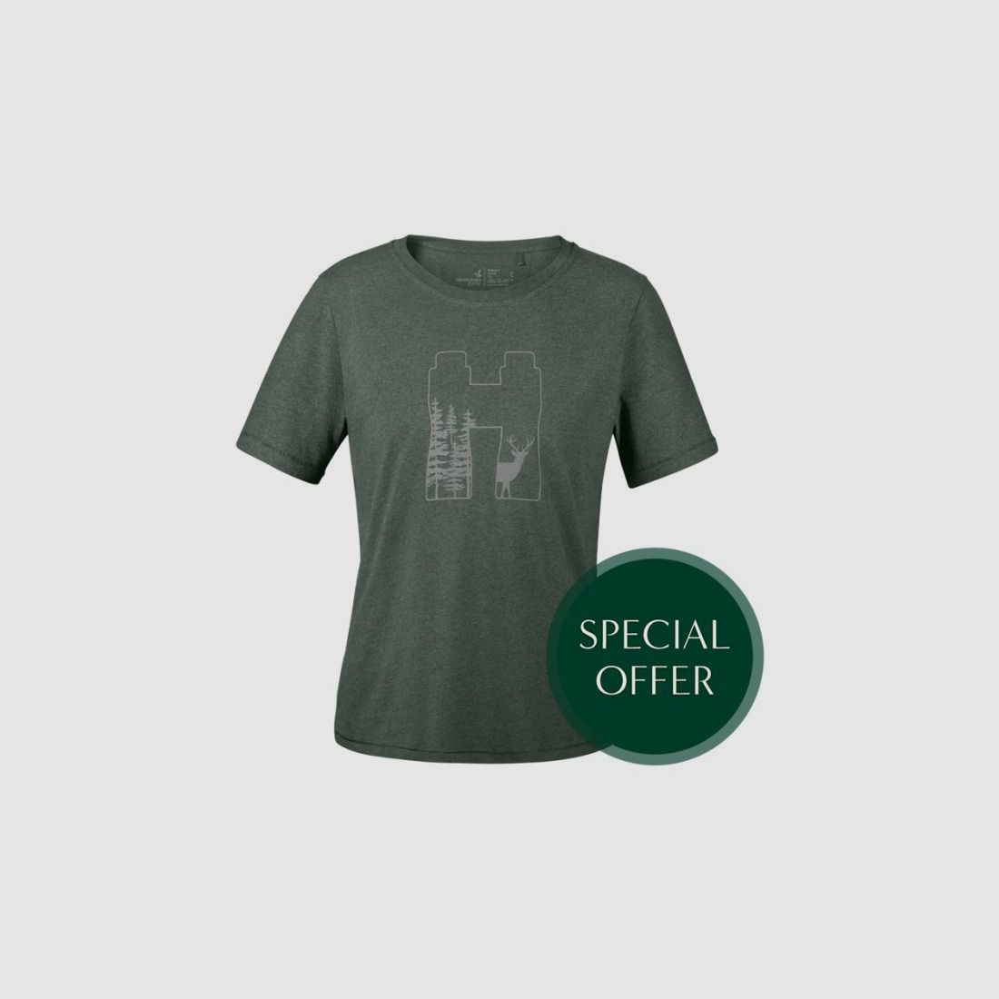 Swarovski D-T-Shirt Deer | green, image 1 of 6
