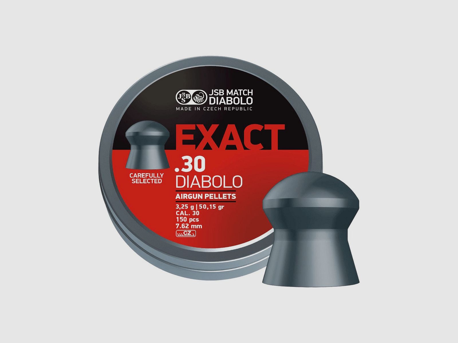Projectiles cal. 7,62 .30 JSB Exact 150 pcs 3,25 g