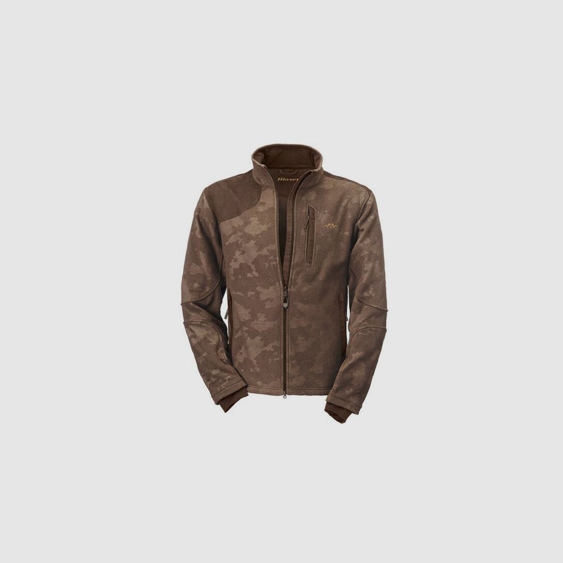 Blaser Herren Jacke Camo-Art Fleece Miro Braun