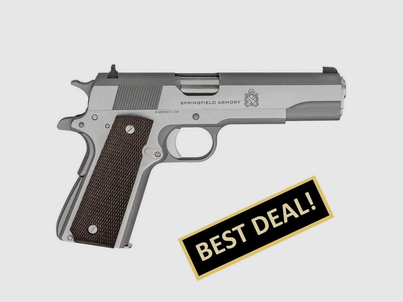 Springfield Armory 1911 Mil-Spec 5" (5 Zoll) Stainless .45Auto