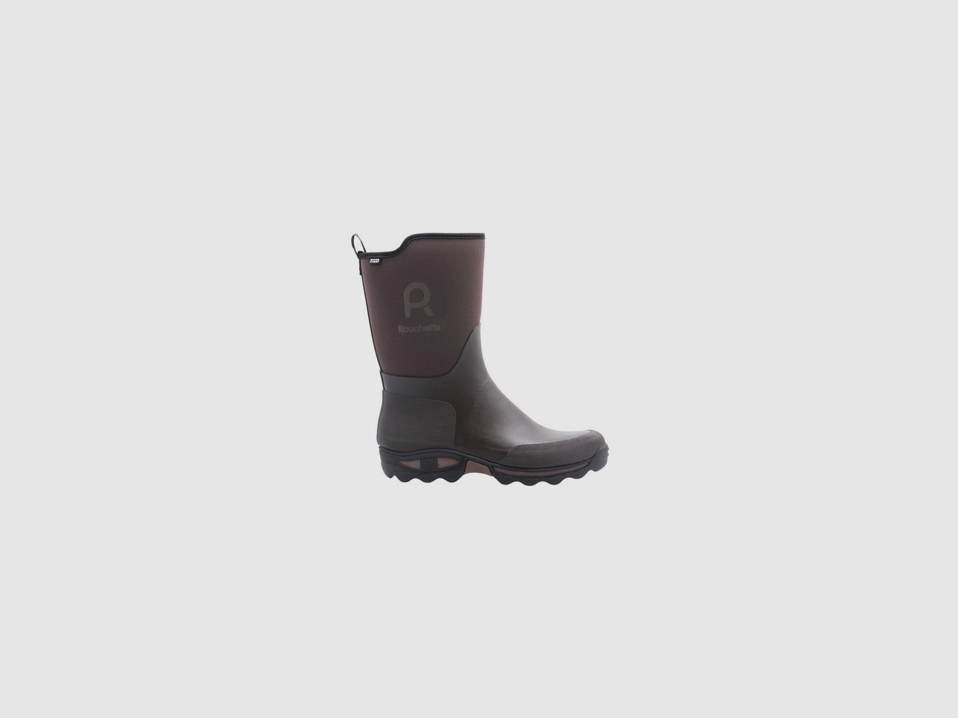 Media bota Rouchette clean garden marrón P43, imagen 1 de 2