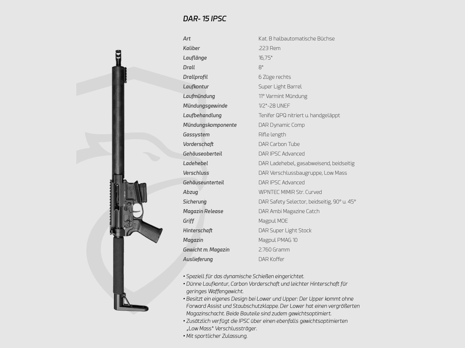 DAR-15 IPSC