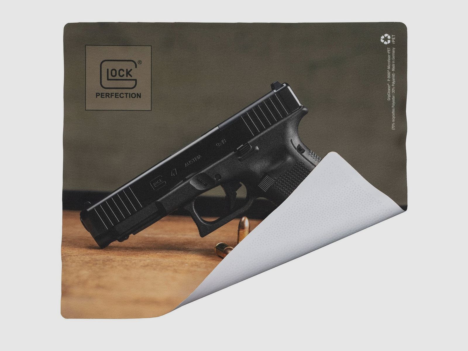 Glock Mikrofasertuch "GLOCK 47" – 23×20 cm – multifunktional