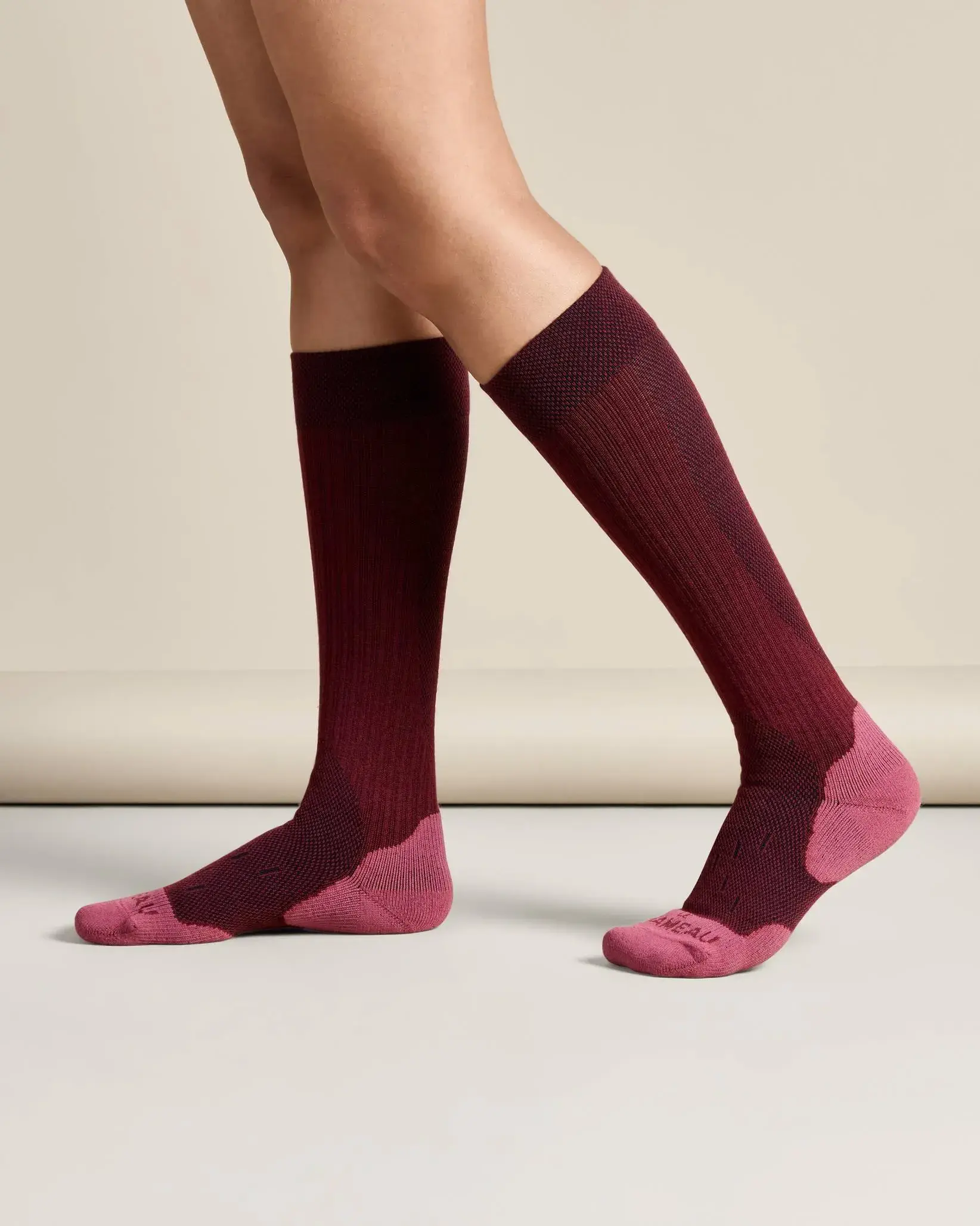 Chaussettes Iris Le Chameau Rouges, image 10 sur 10