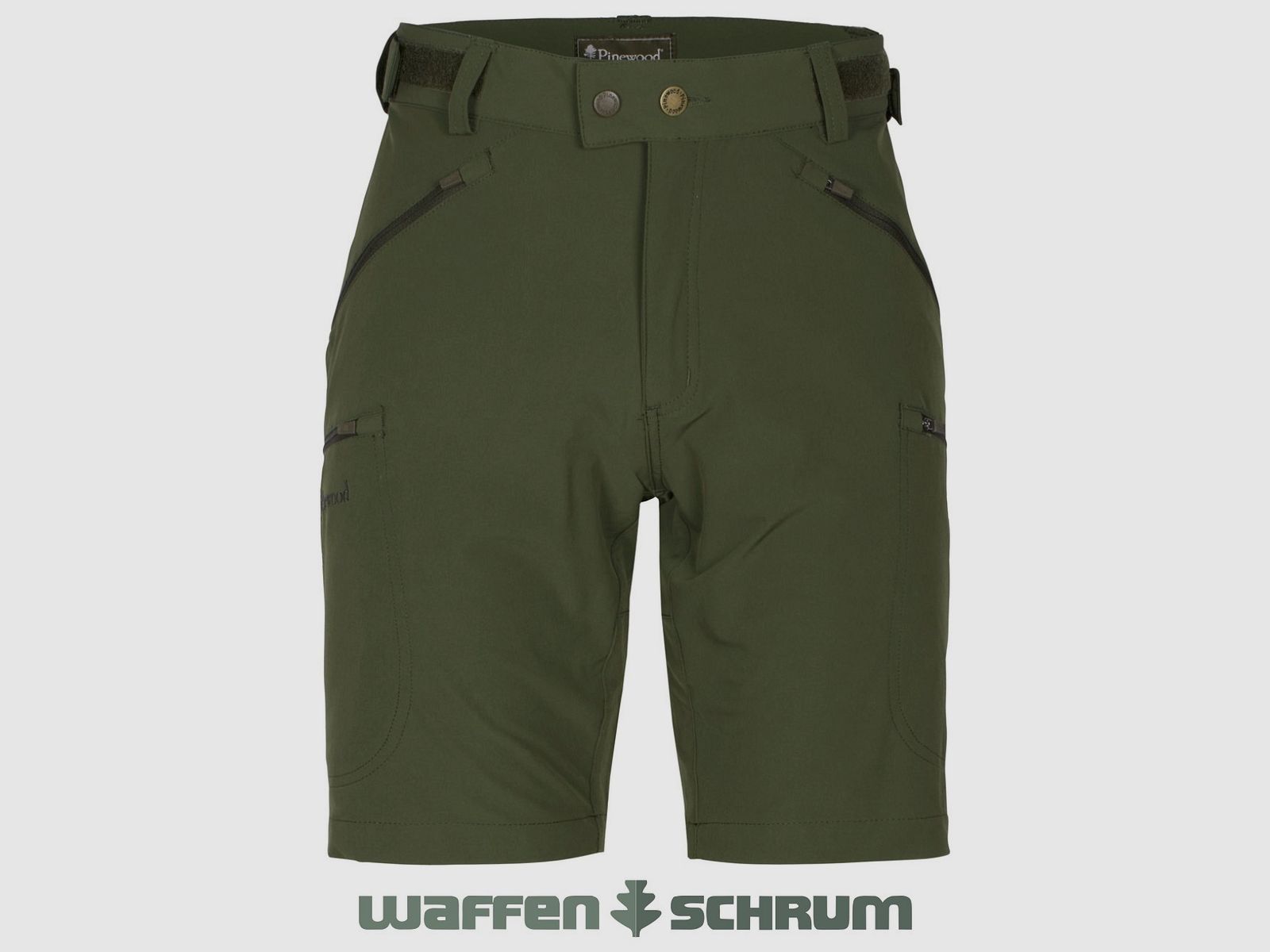 Pinewood Shorts Abisko Light Stretch Moss Green
