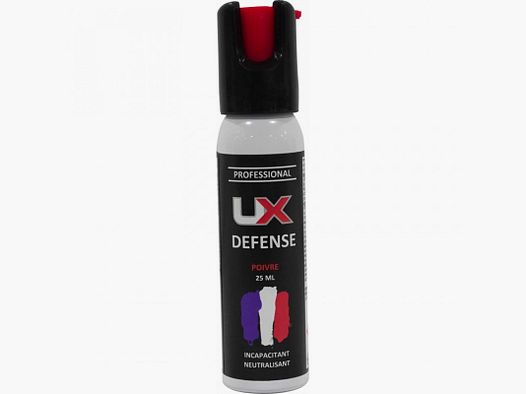 Bombe Ux 25ml Pfefferspray Kappe 1/4 Drehung