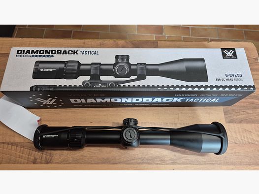 Vortex Diamondback Tactical 6-24 x 50 EBR-2c MRAD FFP