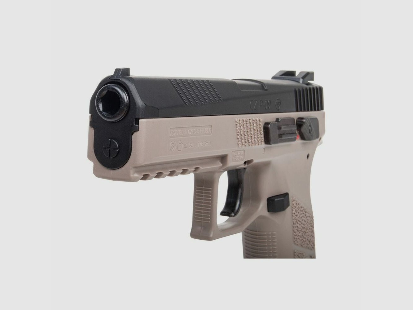 CZ 75 P-09 Duty Bicolor 4,5mm Arma ad aria Co2 BlowBack