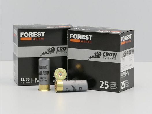 Forest Favorit Crowbuster 12/70 32g at 25