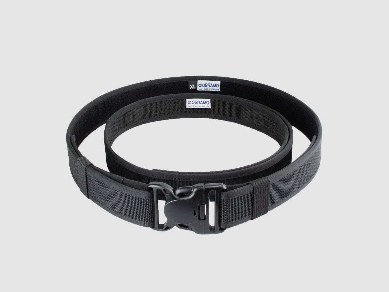 OBRAMO Set de ceinture de service + ceinture intérieure pour la sécurité et la police