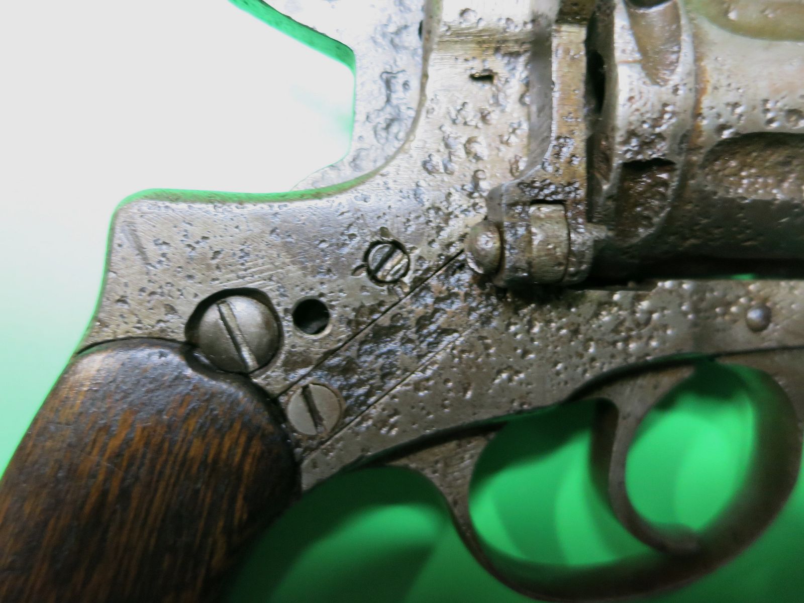 Revolver, Nagant M1895 revolver, absolute contemporary witness, water find, 7.62 x 38 mm R #81