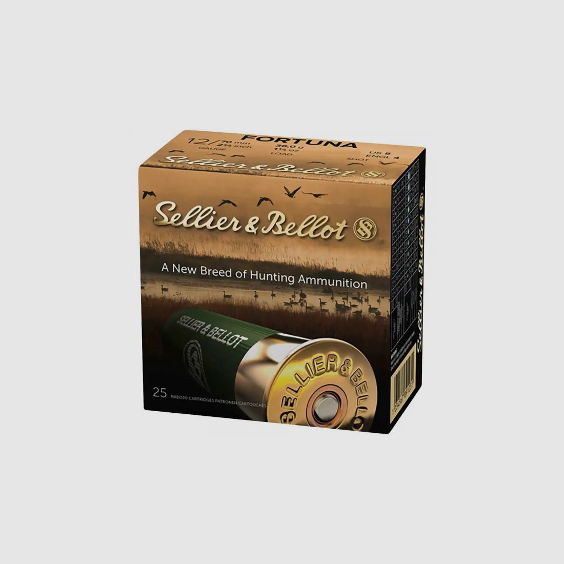SELLIER & BELLOT FORTUNA 12/70 36G - 3,25 MM - 25 SCHUSS