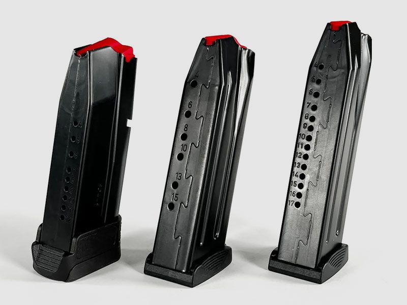 Heckler & Koch 9mm replacement magazines for new A1 series 17 rounds (SFP9X, SFP9F A1)