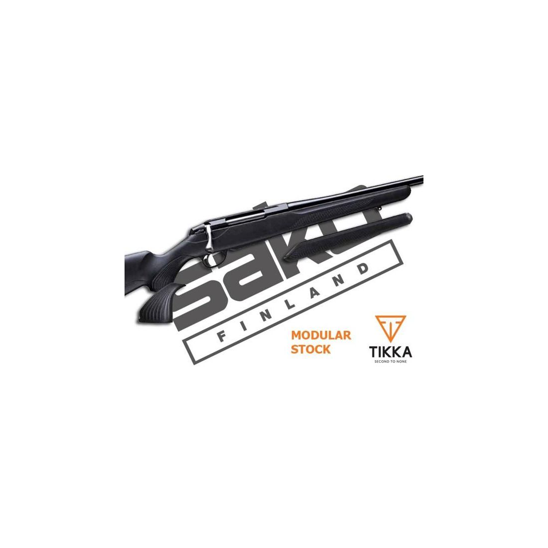 TIKKA Tuning/Ersatzteil f. Langwaffe Pistolengriff Lite / flach f. T3x   -Kunststoff /schwarz