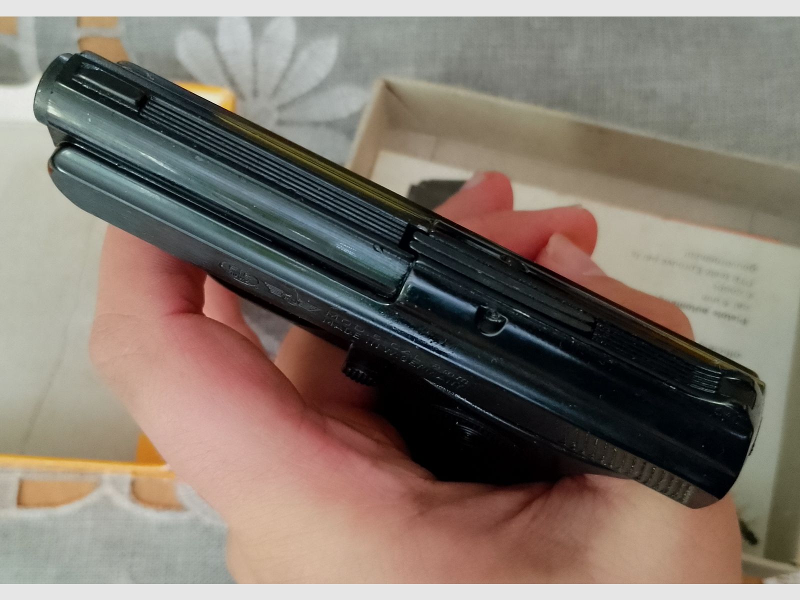 HS Mod.5 Kal. 8 mm Knall/ PTB 100/2 von 1991