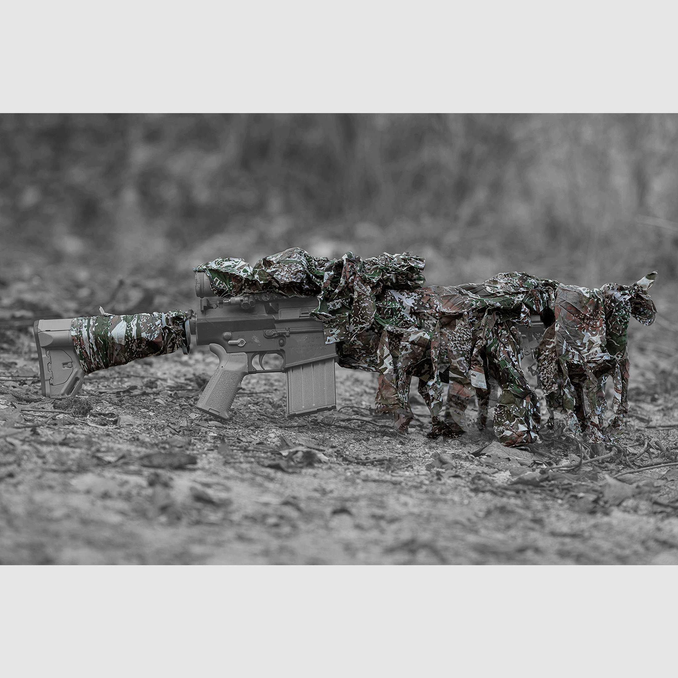 Ghosthood Rifle-Camo, image 1 of 12