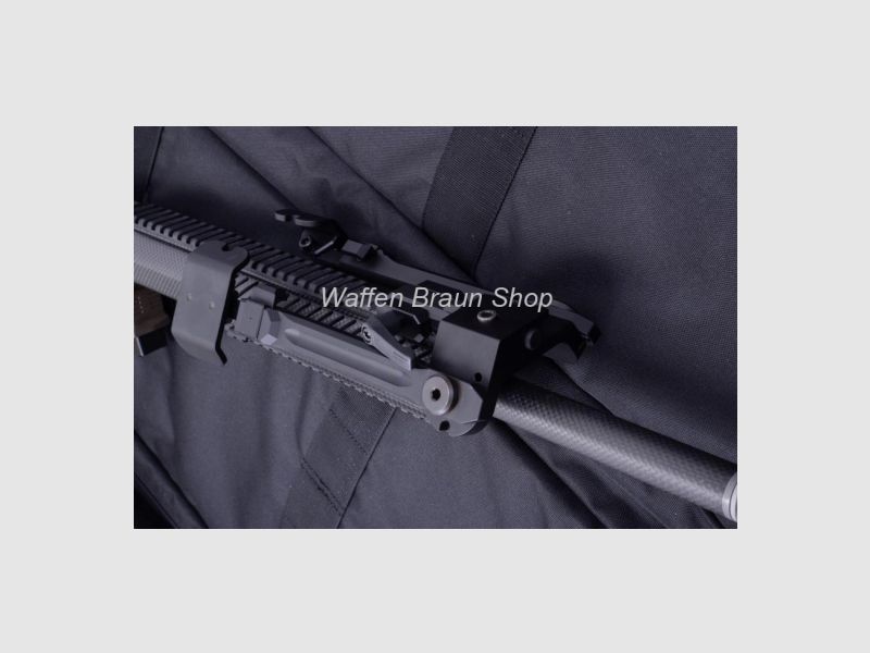 FORTMEIER H184 - 12 Uhr 18,4-23,5cm, klappbar3 620g mit Adpater für unter den Lauf f. Weaver Schiene