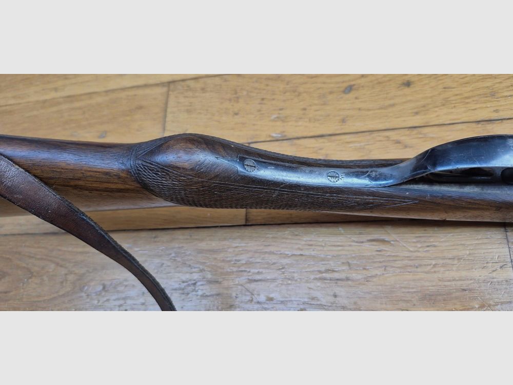 Schönes Seitengewehr « L’ÉPERVIER » — Handwerkliche Produktion aus Saint-Étienne von Philippon – Fanget Läufe — Kal. 16/65 — Schraubverschluss – Guter ästhetischer Zustand und Sehr guter mechanischer Zustand – TBE, Bild 12 von 38