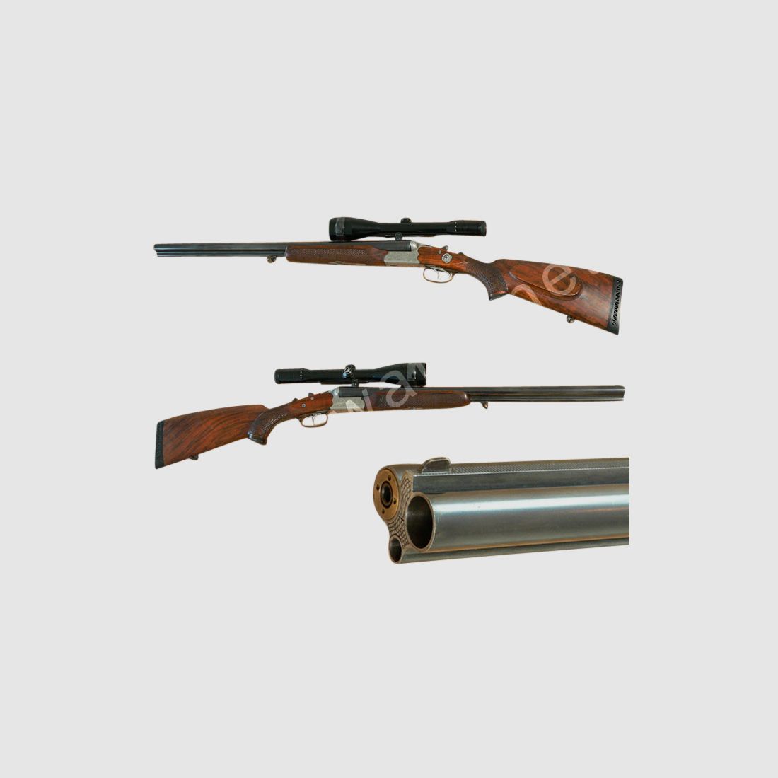 Perforadora Sauer&Sohn Mod. 3000 Luxus, Cal. .30-06; 12/70 y EL .243Win