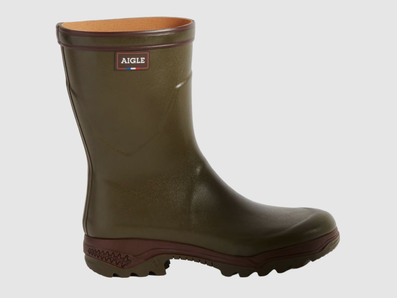 Aigle Gummistiefel Parcours 2 Halbstiefel Bottillon Khaki