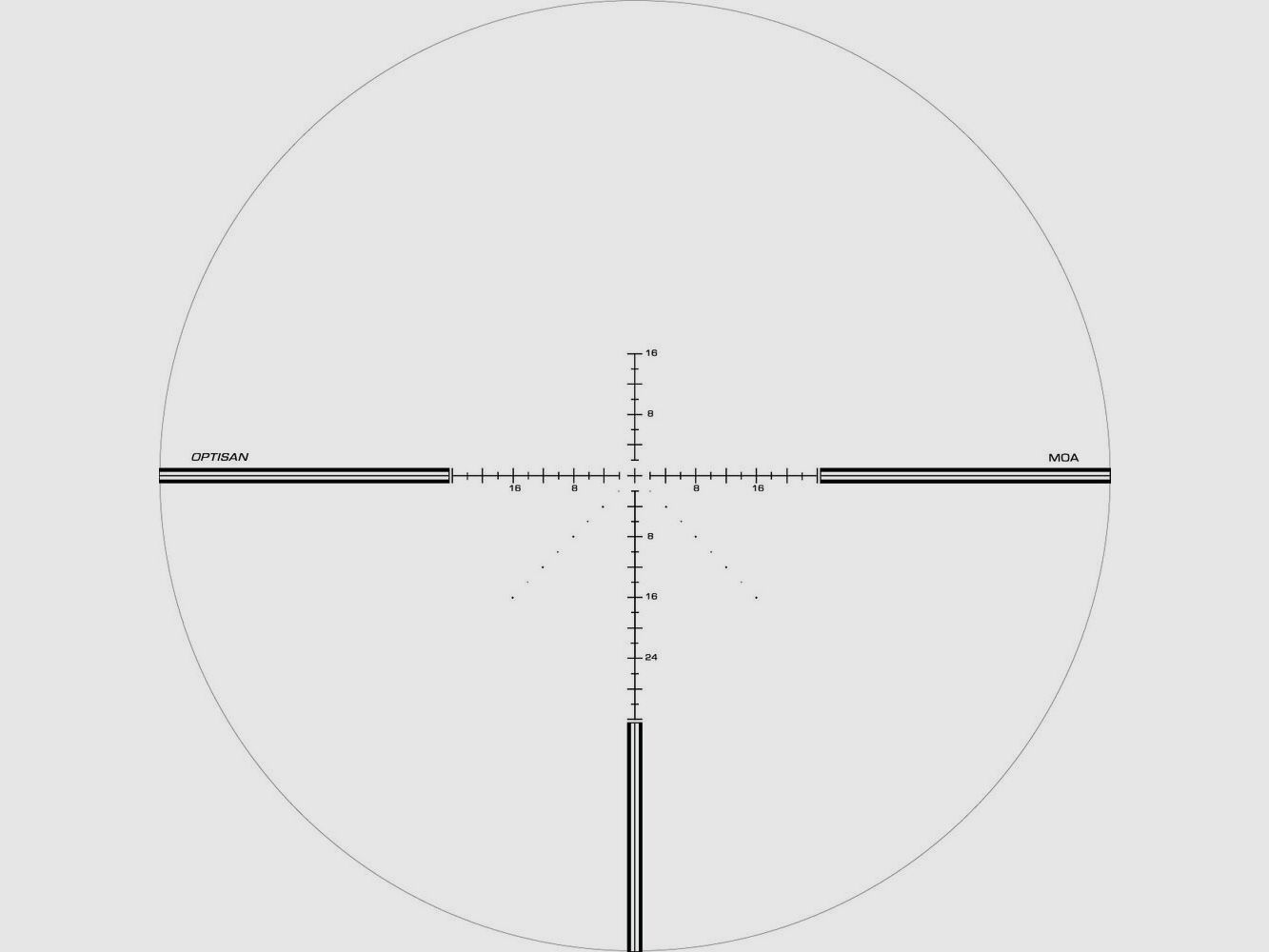 Optisan OPTISAN EVX Gen II Serie 6-24x50F1 FFP MRAD F1MRAD24