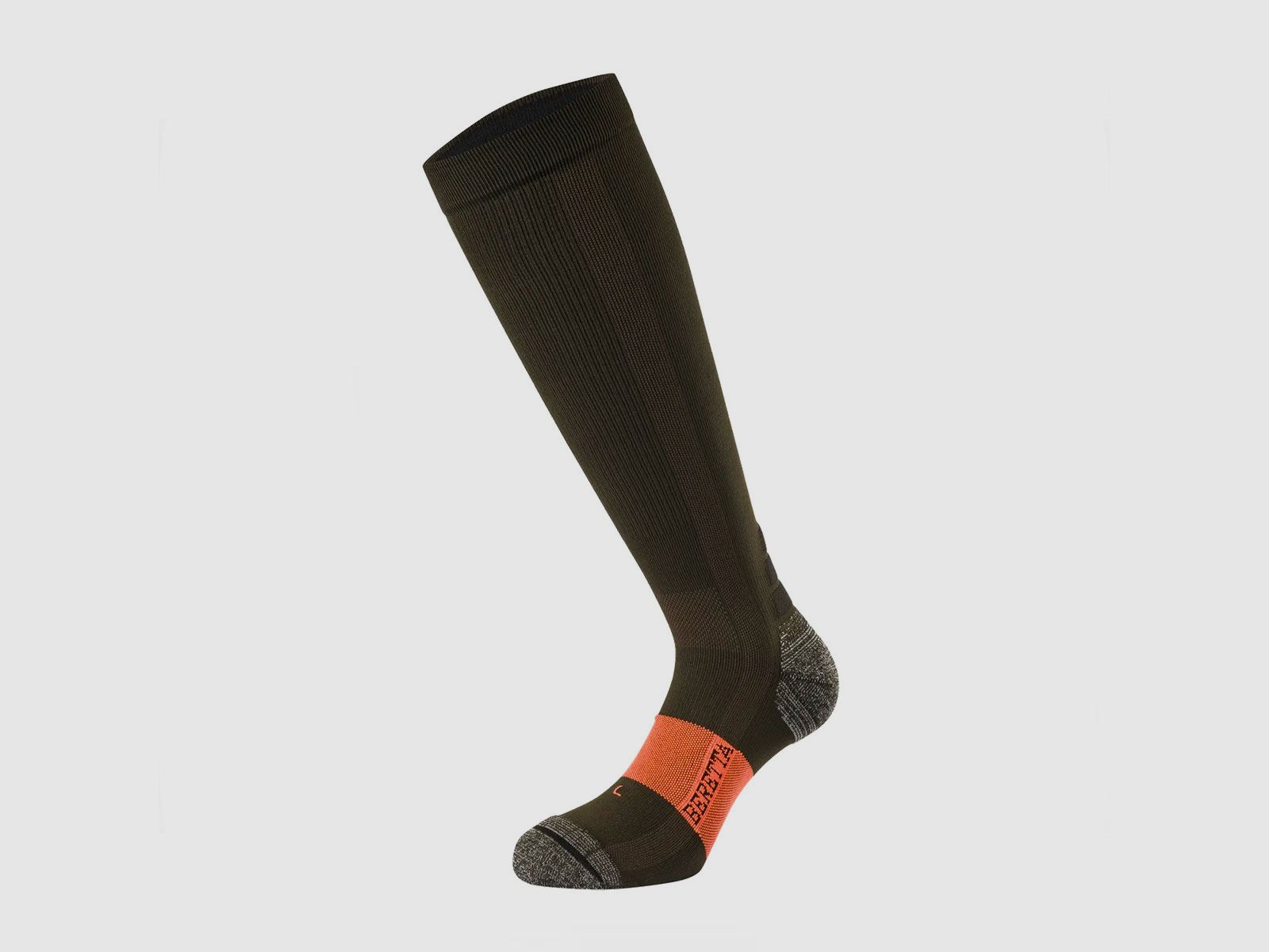 Socks – BERETTA – CHABERTON HP COMPRESSION SOCKS Brown Bark, image 1 of 2