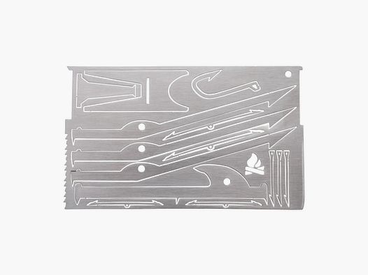 Bushcraft Essentials JV Mapa przetrwania