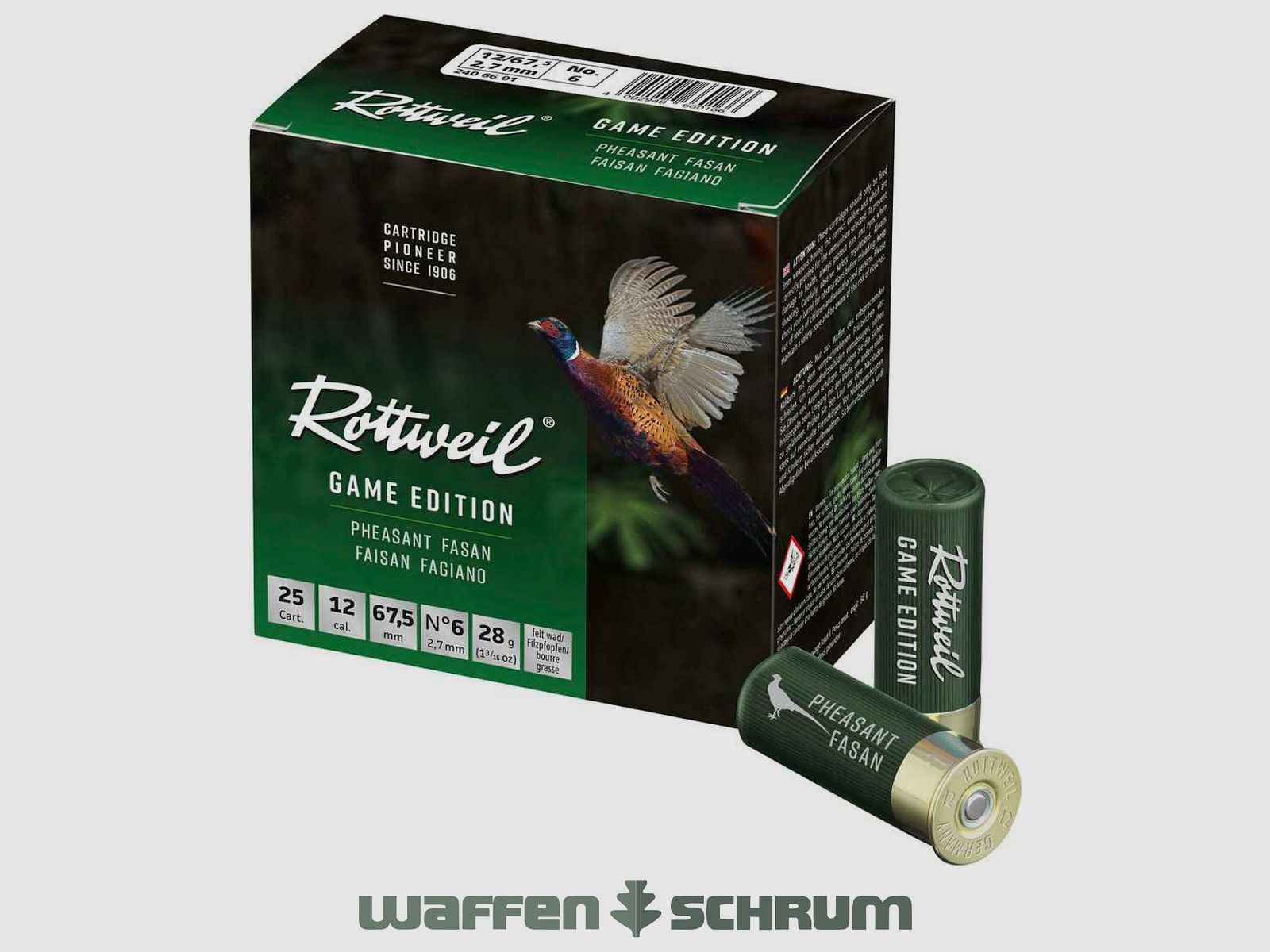 Rottweil Game Edition Pheasant 12/67.5 2.7mm - 28g