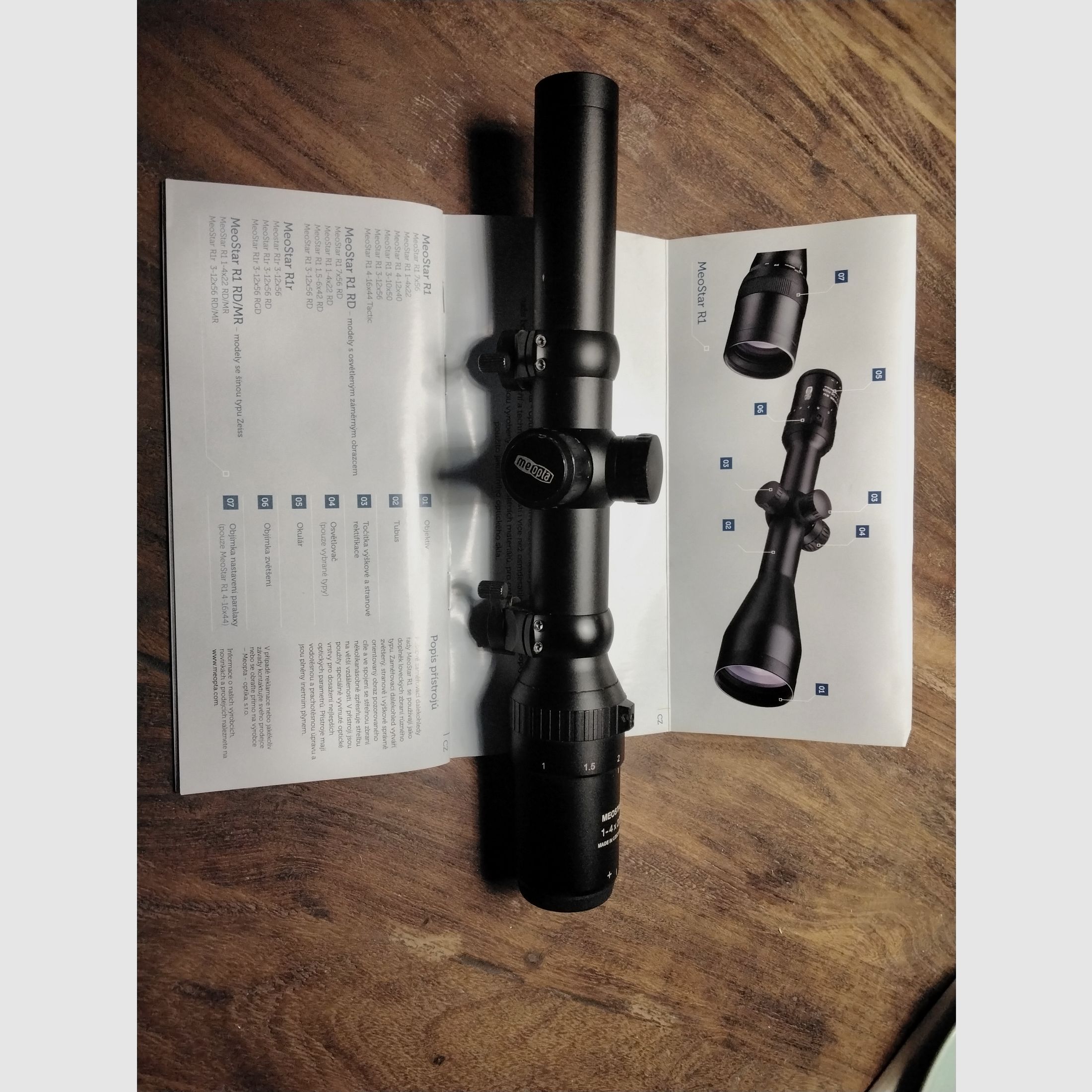 Lornetka myśliwska Meopta Meostar R1 1-4x22, zdjęcie 3 z 5