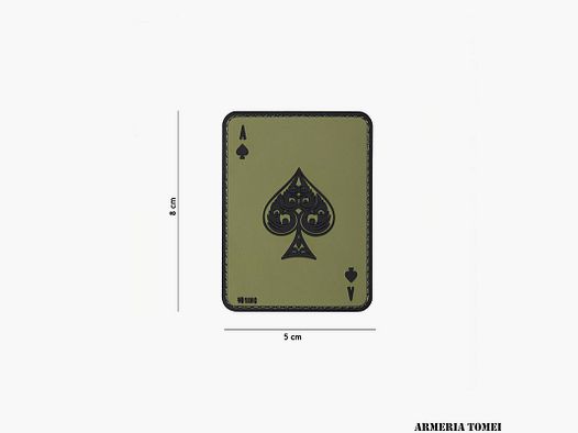 PATCH – 3D PVC ASSO DI PICCHE GREEN