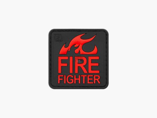 JTG Fire Fighter Rubber Patch-Blackmedic