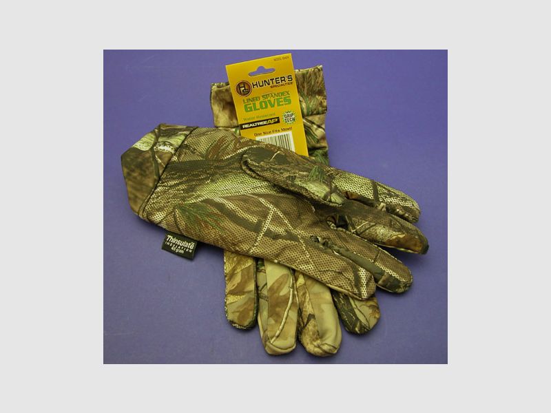 Rękawice kamuflażowe zimowe stretch wyściełane Realtree AP HUNTERS SPECIALTIES