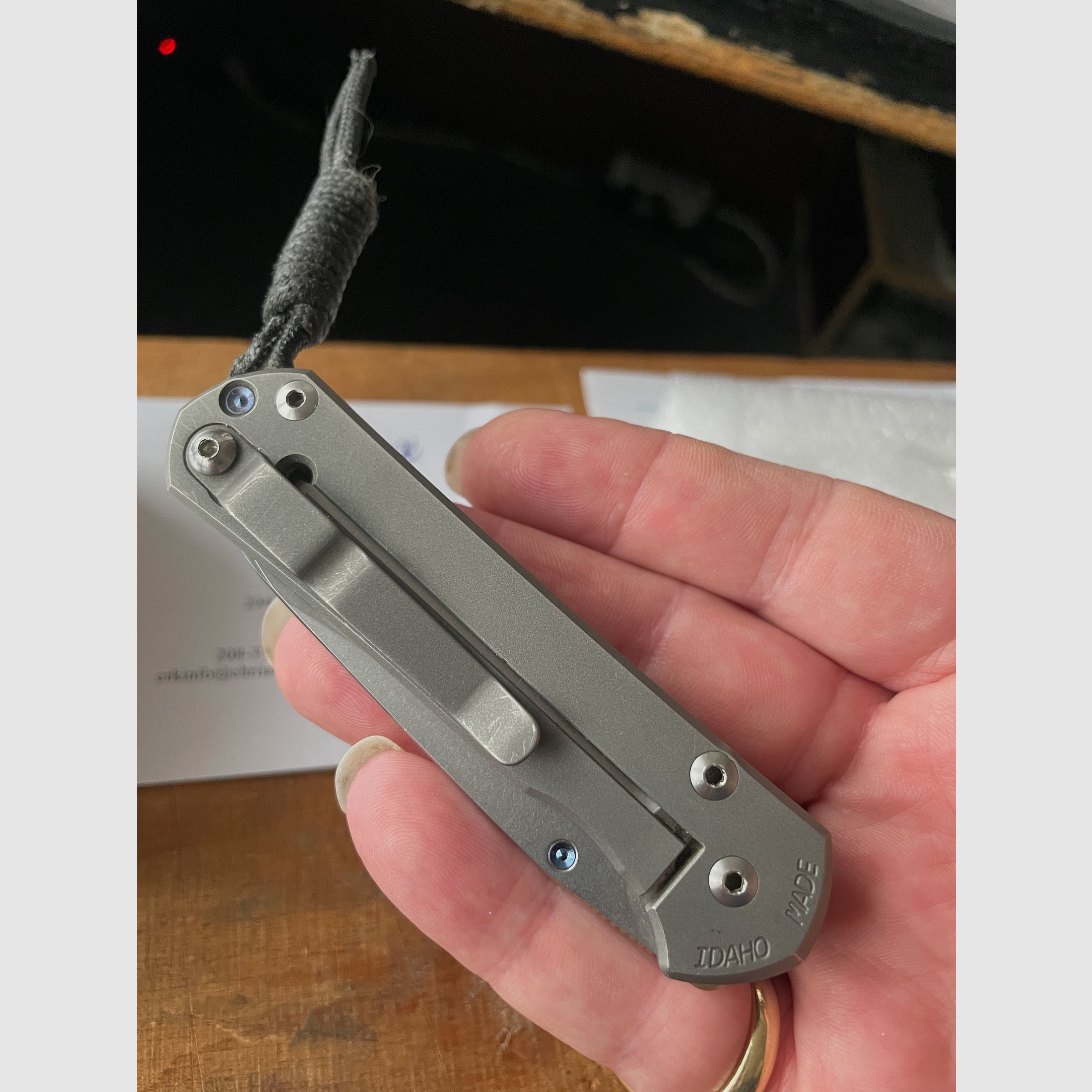 Chris Reeve "Small Sebenza INSINGO"  Tadchenmesser, komplett