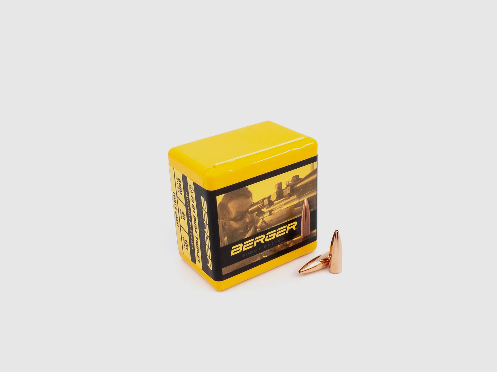 Berger Geschoss 6mm/.243 FB Target 68GR 100 Stück