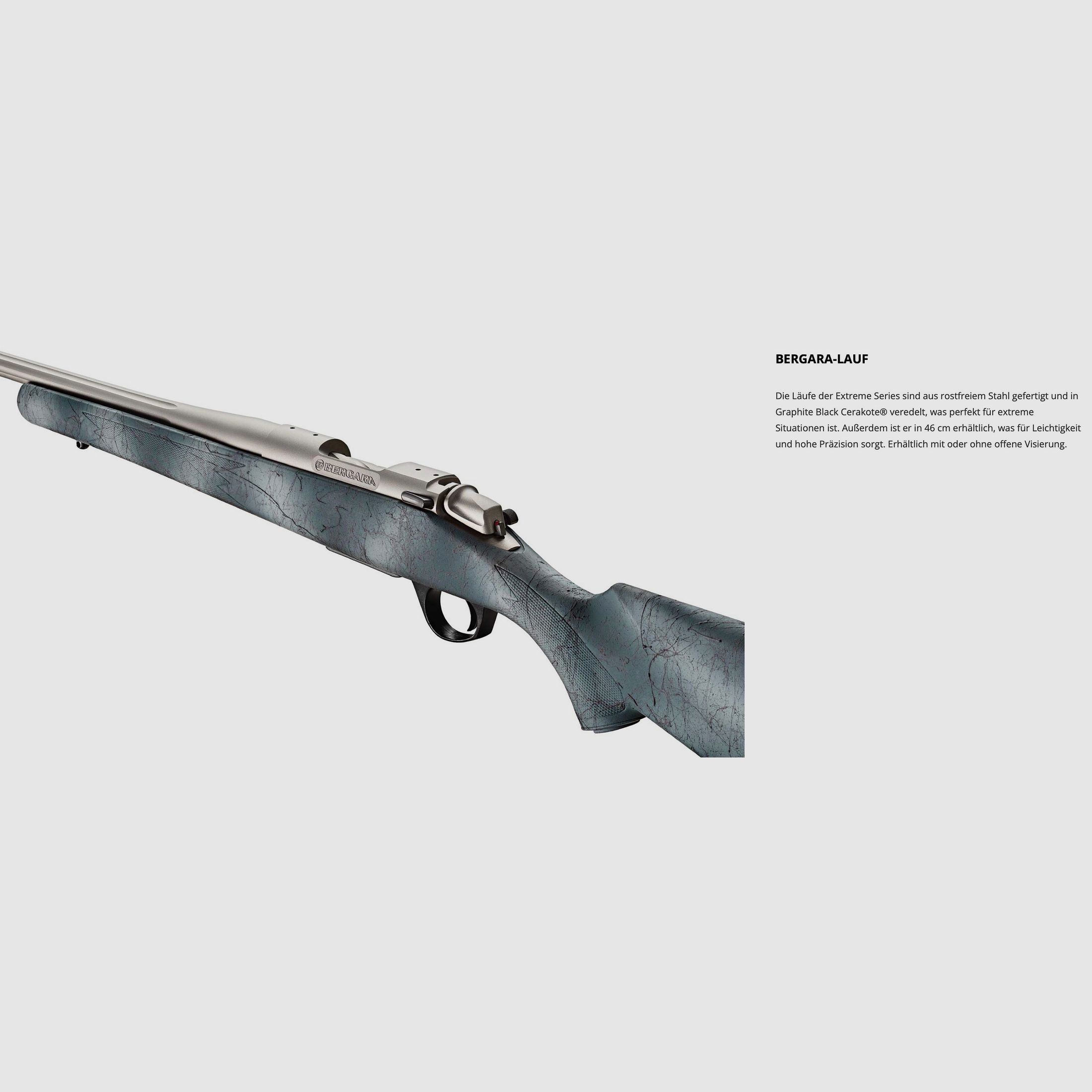 Bergara B14 Extreme Hunter 18" 5/8-24 UNEF Repetierbüchse
