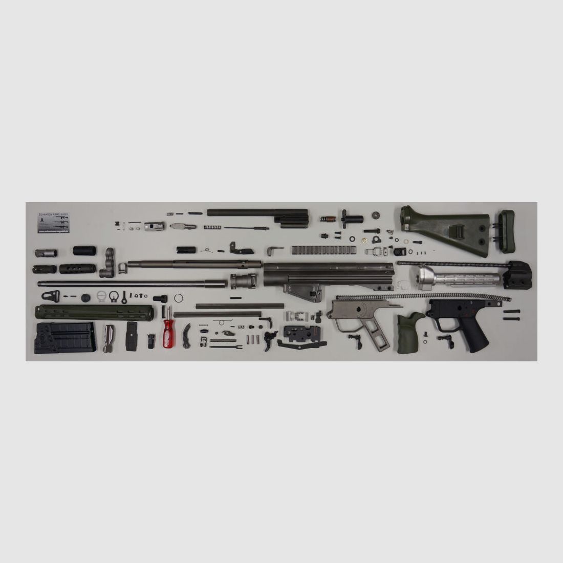 Schwaben Arms GmbH Samopowtarzalna broń SAR M41 SPORTMATCH MF3 G3KT kal. 308win. - WYPRODUKOWANO W NIEMCZECH - podobna do HK41/G3