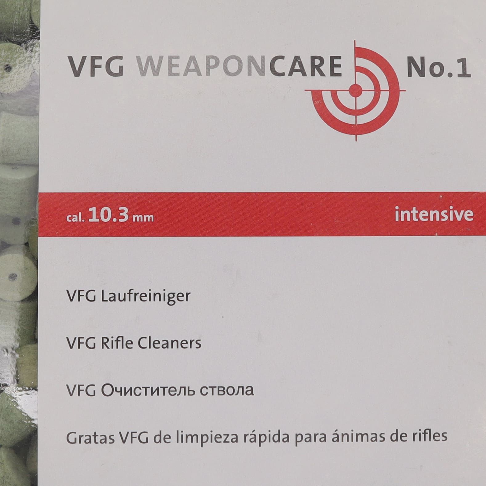 VFG Pulitore per corsa ''Intensive'' - 10,3mm (500 pz.)