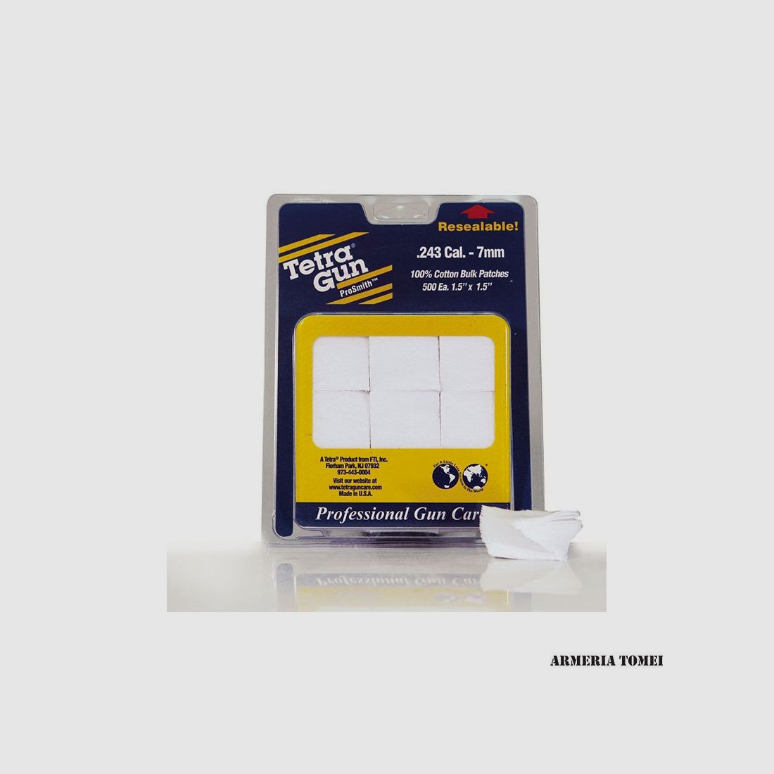 TETRA GUN – Katoenen Patches .243 – 7mm (500st) -1110i
