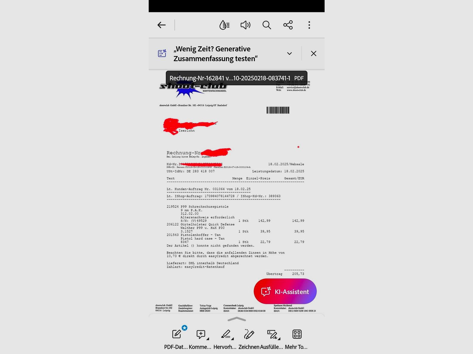 WALTHER P99 Mit Zubehör und Rechnung