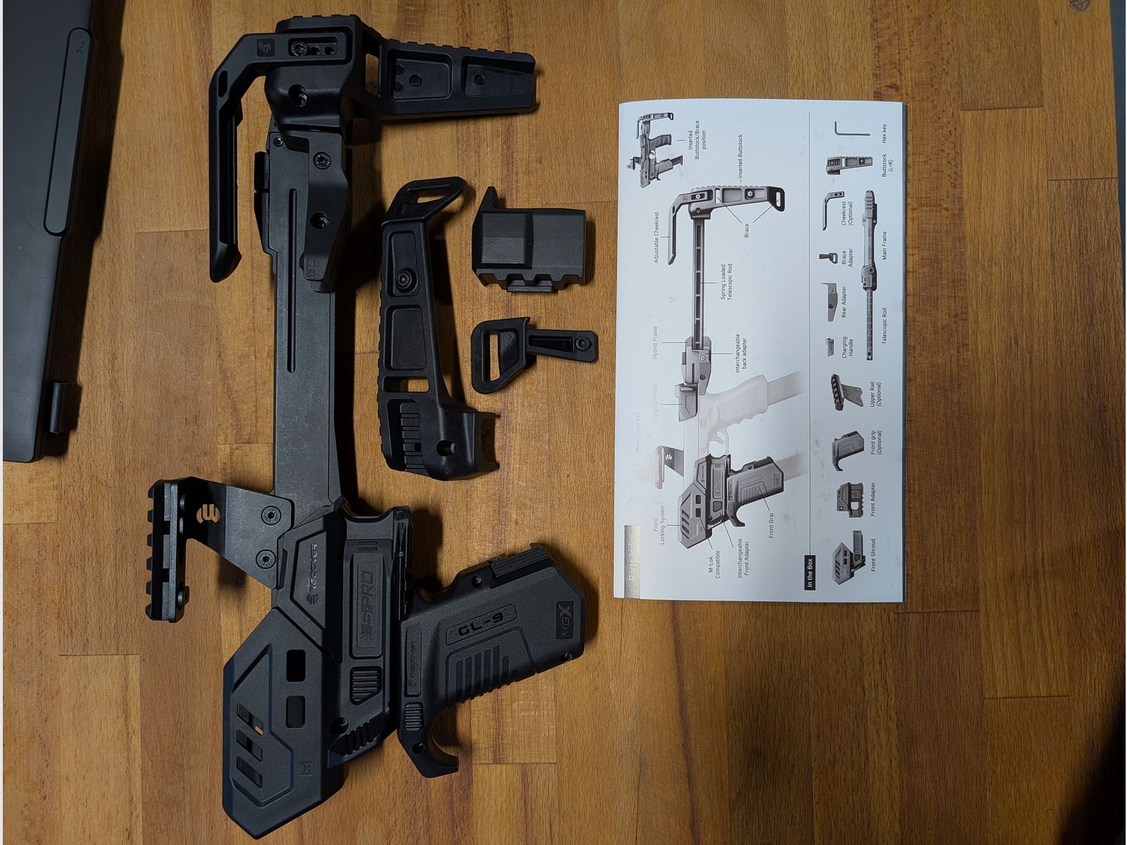 Recover Tactical S-PRO MG FULL KIT pour Glock avec RedDot