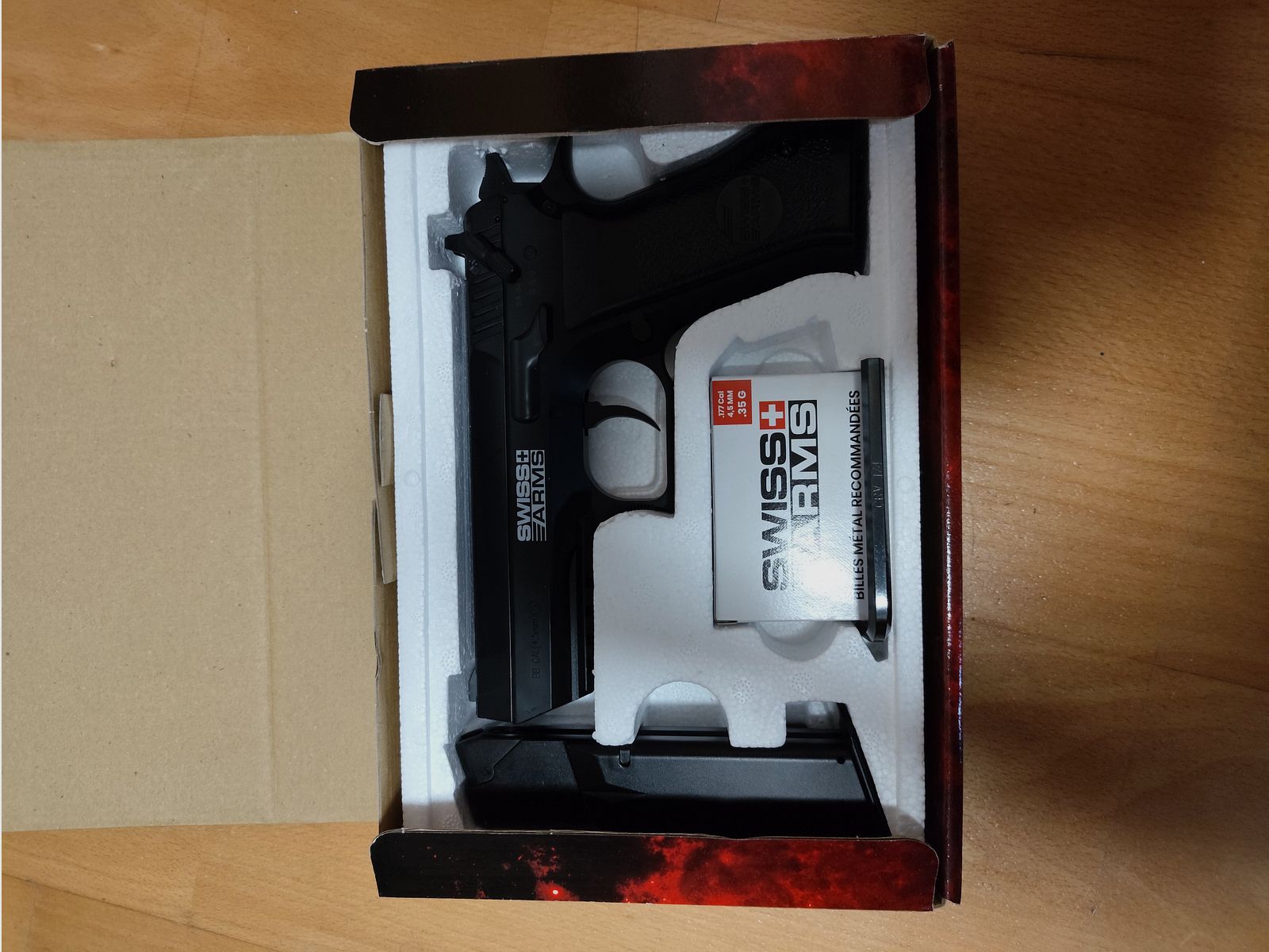 Pistola ad aria compressa CO2 Swiss Arms SA 941 cal. 4,5mm BB