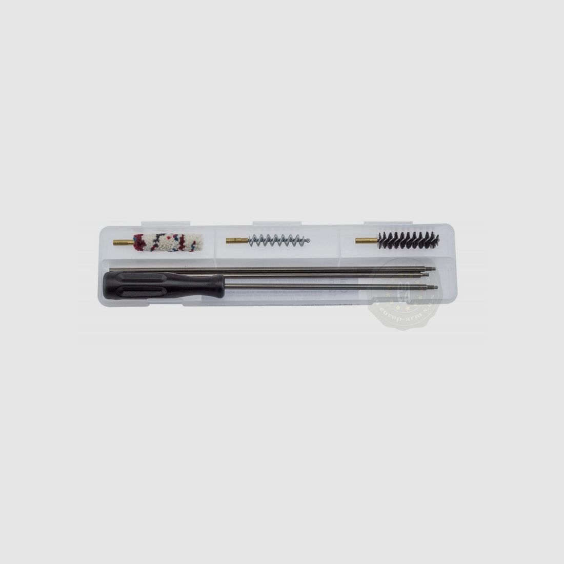 Gedeelde reinigingsdoos voor geweer. Kal. 12 mm