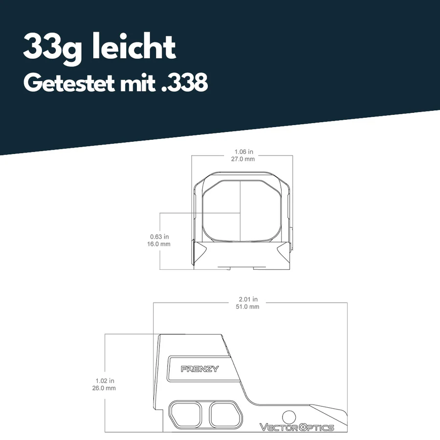 Vector Optics – SCRD-81 / Frenzy 1x16x21 / GLOCK MOS, image 7 sur 9