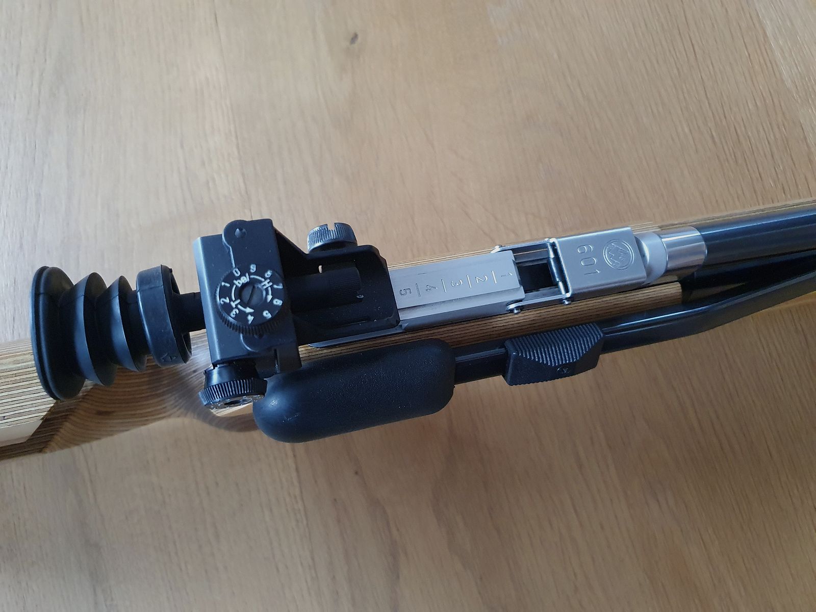 Air rifle model 601 Feinwerkbau including carrying case