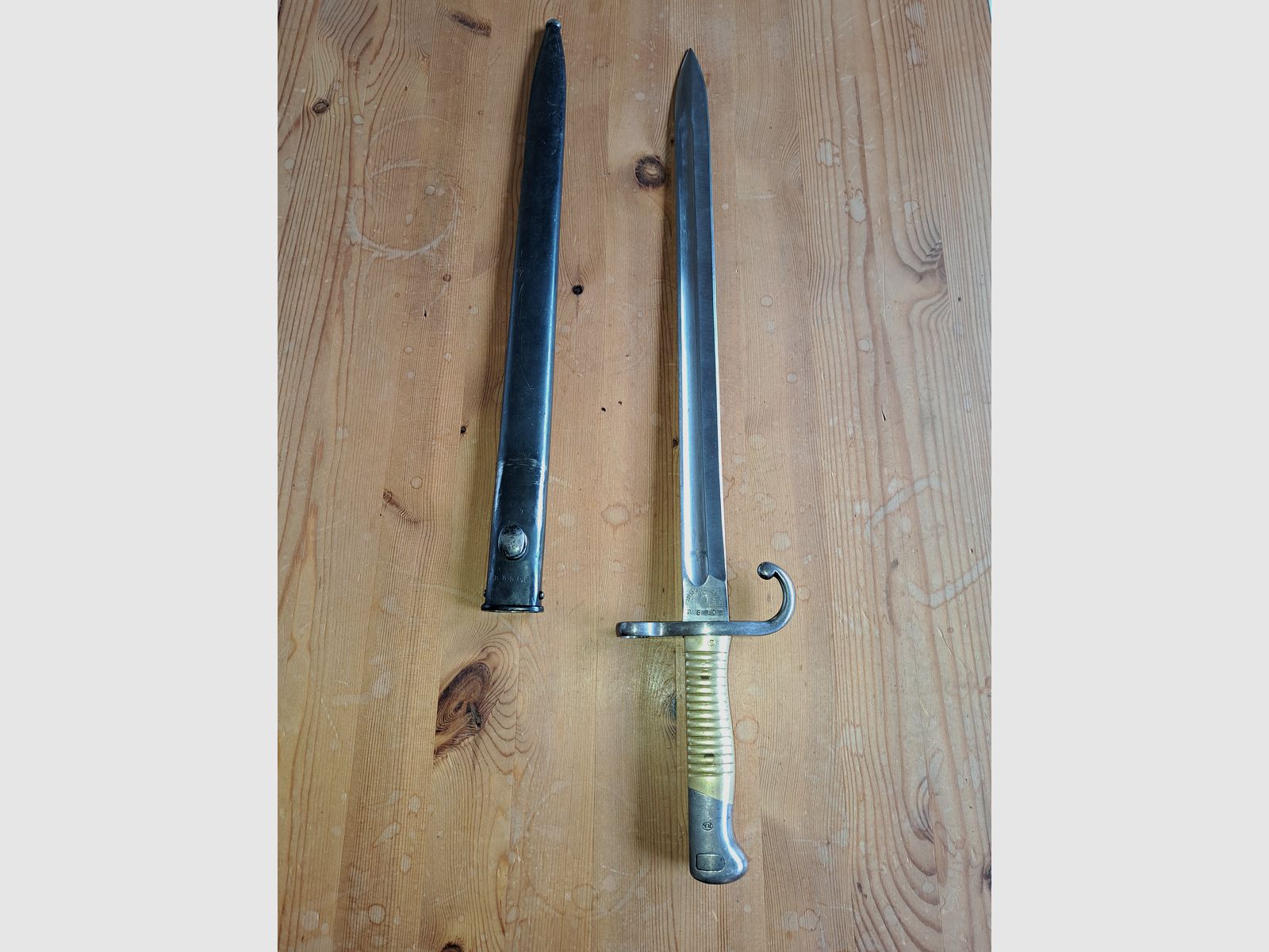 Bajonett Mauser Argentinisch 1891, Weyersberg Kirschbaum , nummerngleich