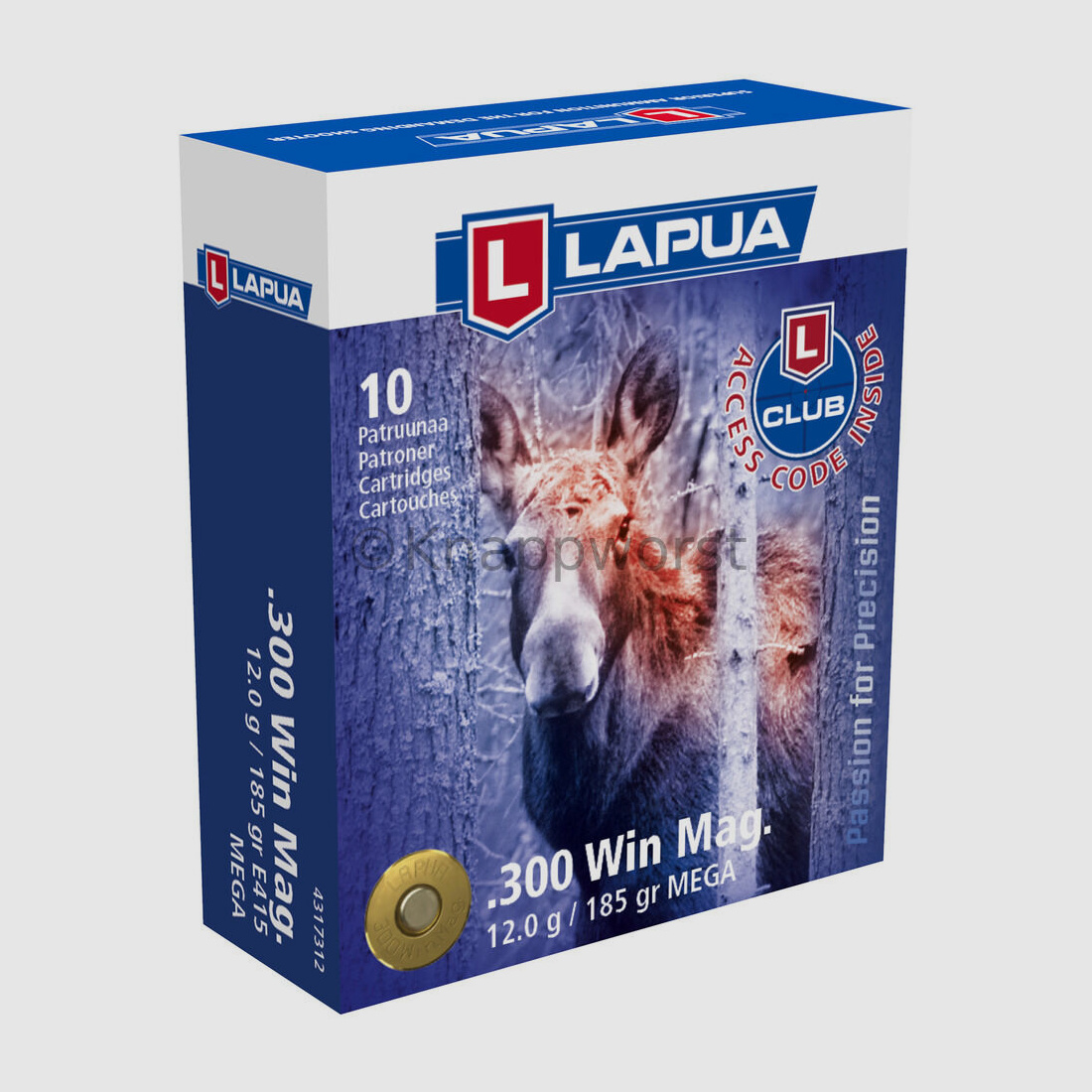 Lapua Lapua 300Win Mag Mega 12.0g