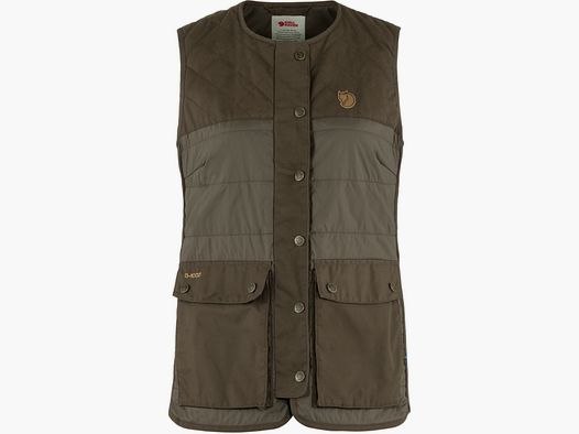 Fjällräven Damen Weste Forest Wool Padded