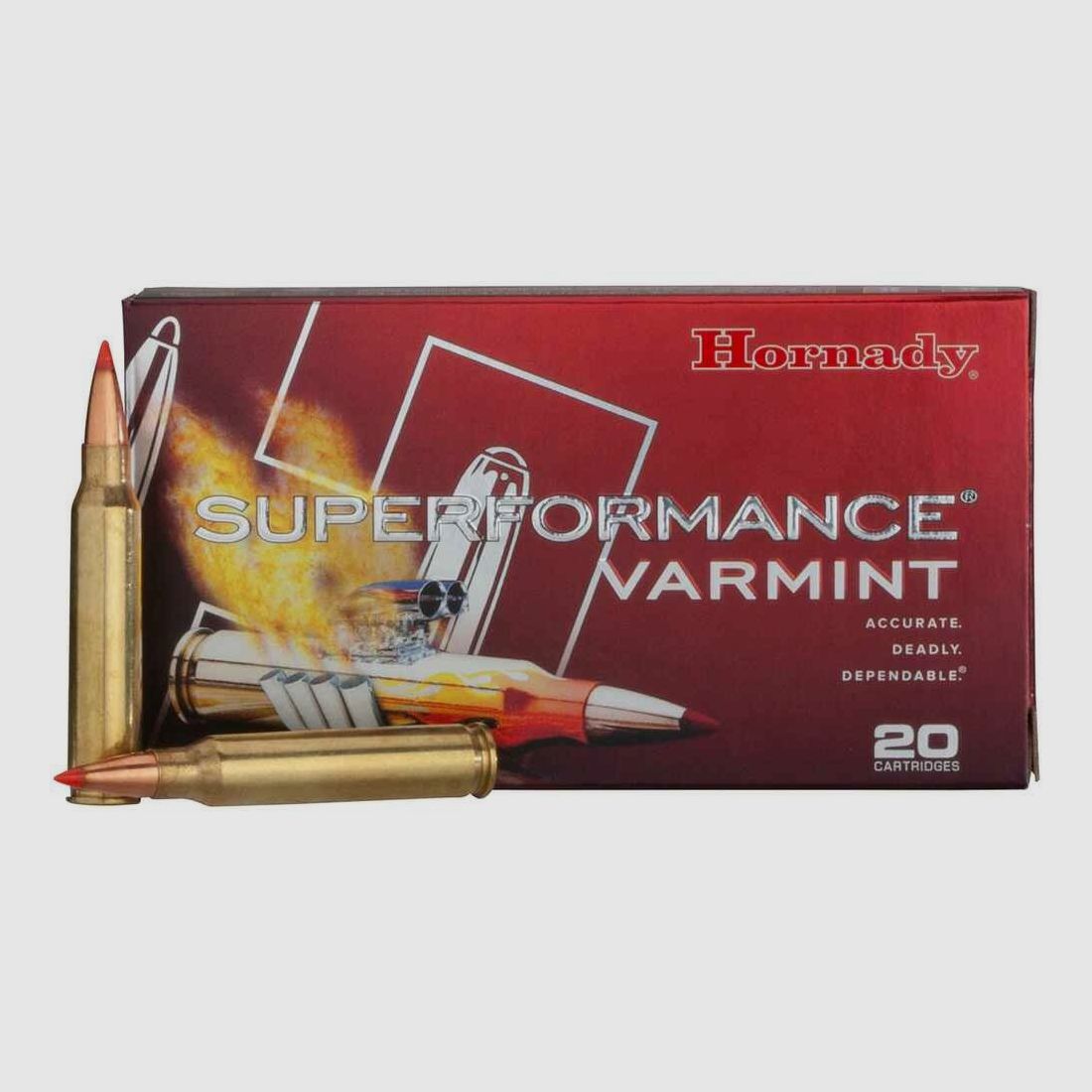 .223 Remington V-Max 3.4g/53grs. Hornady
